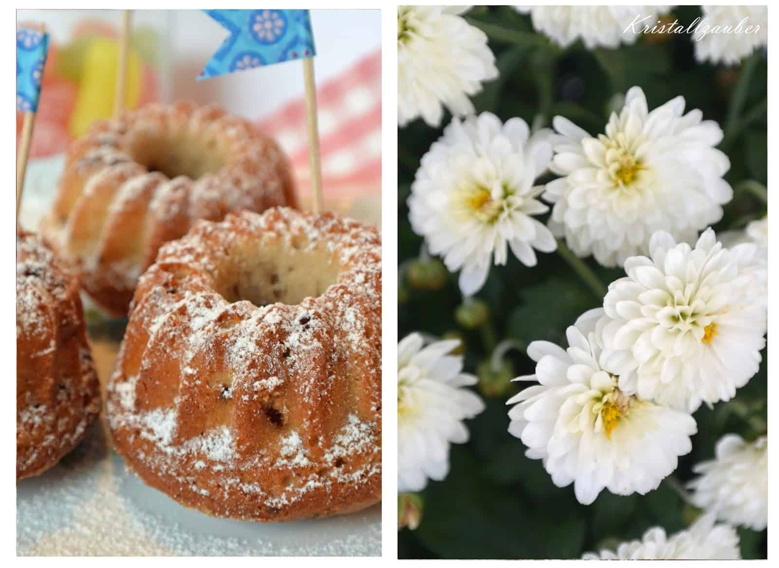 {Rezept} Mini Gugelhupf nach Marmorkuchen-art mit Schokostückchen ...