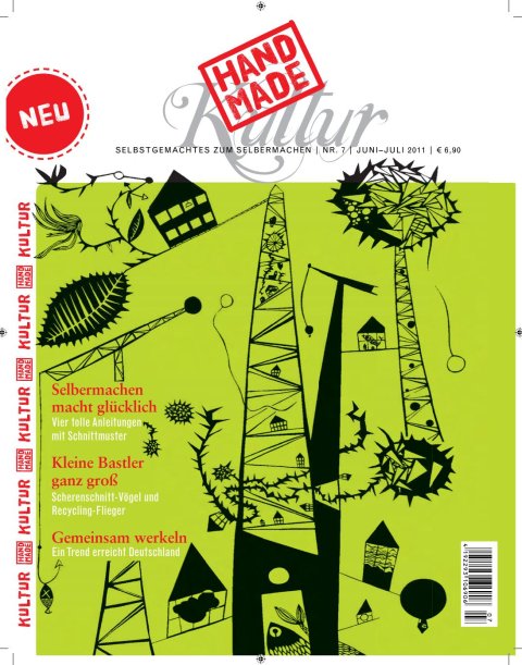 Cover: Handmade Kultur Magazin 07/08 2011