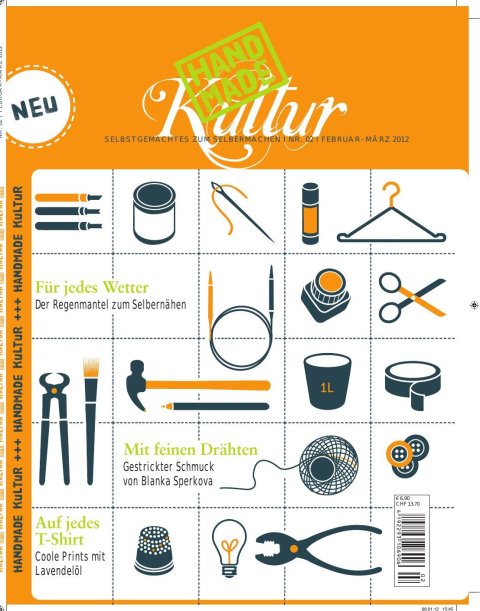 Cover: Handmade Kultur Magazin 02/2012