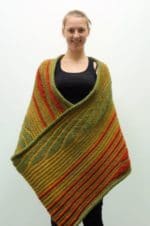 Einstieg in die KlugeStrickArt: "Peru-Poncho"