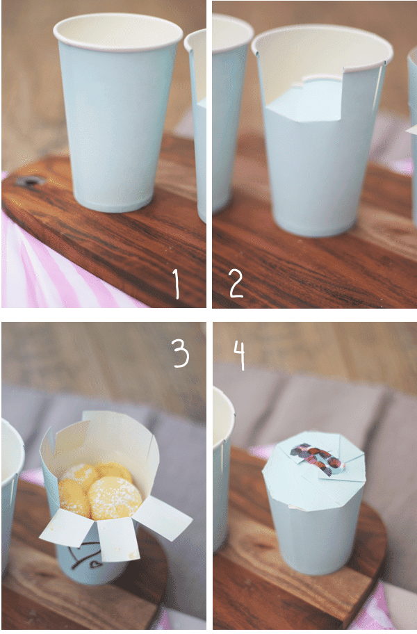  Paper  cup  packaging HANDMADE Kultur