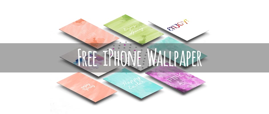 iPhone watercolor Wallpaper - HANDMADE Kultur