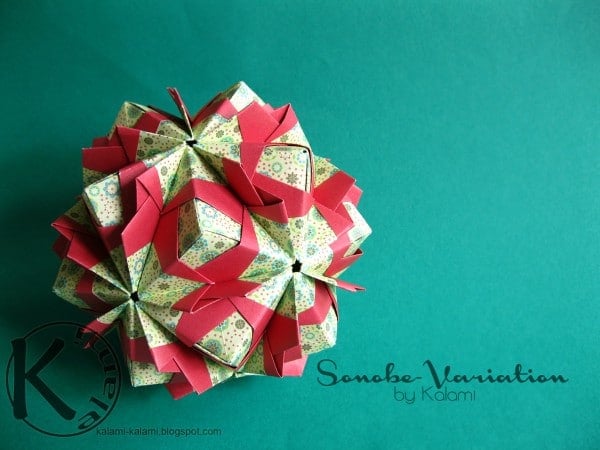Modulares Origami Handmade Kultur