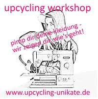 upcycling workshop: was geht aus alten shirts?!