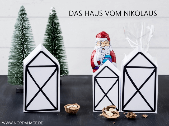 Diy Das Haus Vom Nikolaus Kostenlose Druckvorlage Handmade Kultur