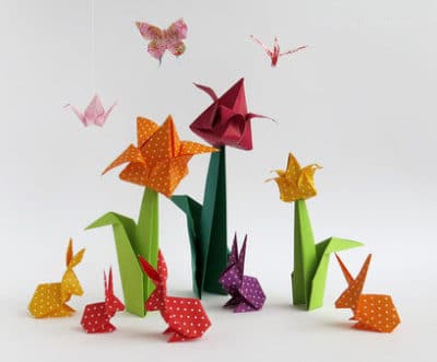 Origami Workshop: Frühlingsdekorationen