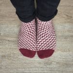 Candy Cane Socken