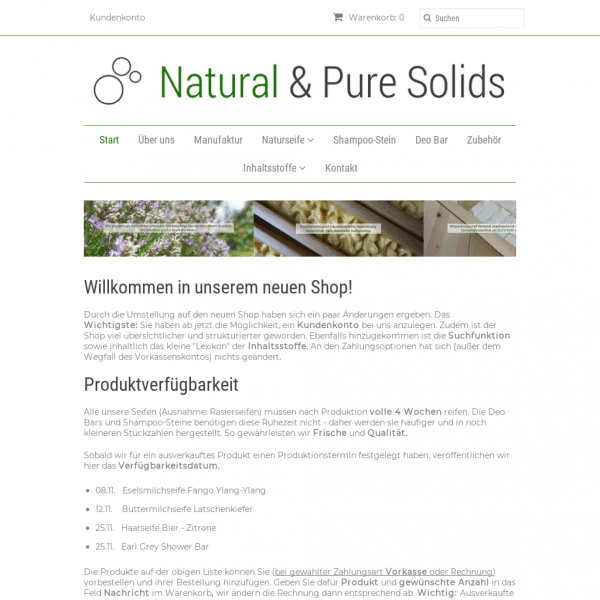 Natural Pure Solids