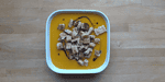 Rezept: Kürbiscremesuppe mit Croutons für 11 Punkte