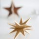 3D Sterne aus Holz