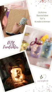 Bastelidee für Kinder: DIY Feenlichter