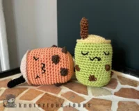 Boban der Bubble Tea Amigurumi