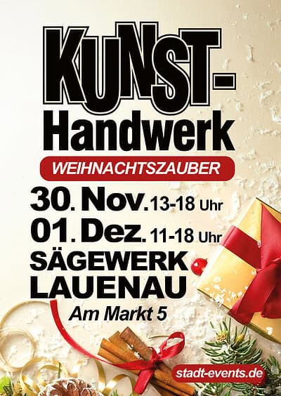 Die Kunsttage Lauenau 30. November und 01. Dezember