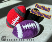 Häkel-Football Amigurumi