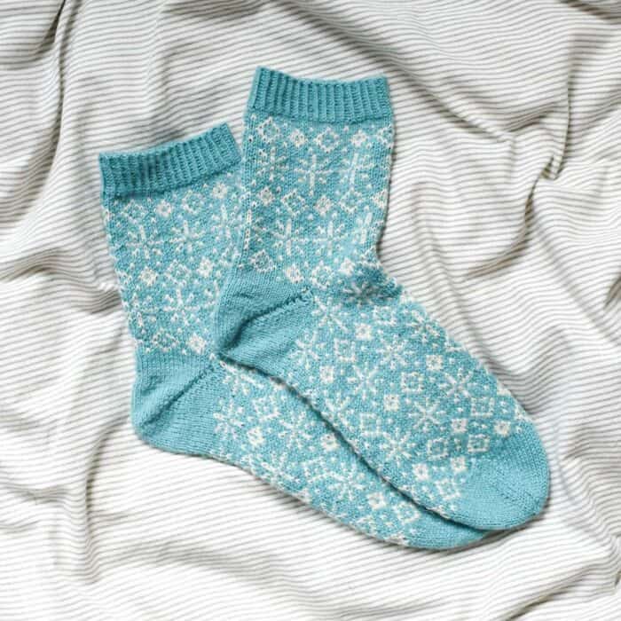 Anleitung Flockentanz Socken deutsch - Kremke