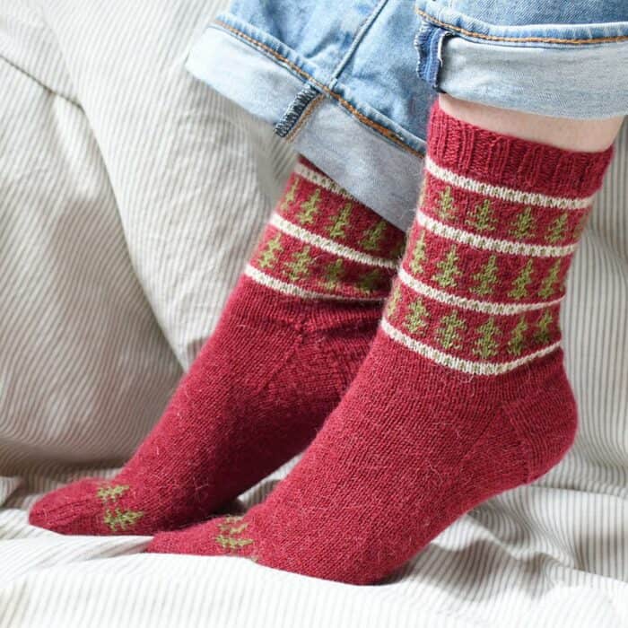 Anleitung Tannenparade Socken - Kremke Soul Wool