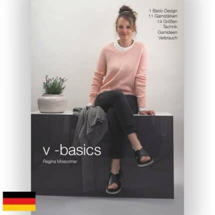 Anleitungsbuch V-Basics Pullover by Regina Moessmer deutsch - BC Garn