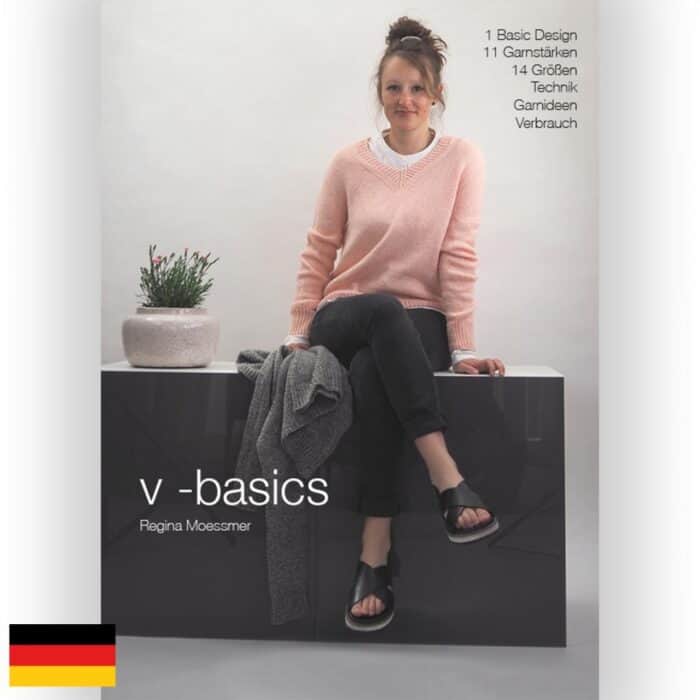 Anleitungsbuch V-Basics Pullover by Regina Moessmer deutsch - BC Garn