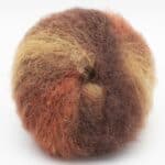 Baby Silk FLUFFY Farbverlauf Rostbraun - Kremke Soul Wool