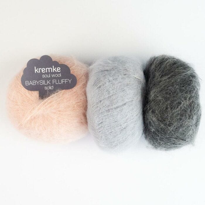 Baby Silk FLUFFY Solid - Kremke Soul Wool