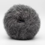 Baby Silk FLUFFY Solid Grau meliert - Kremke Soul Wool