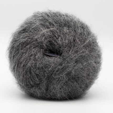 Baby Silk FLUFFY Solid Grau meliert - Kremke Soul Wool