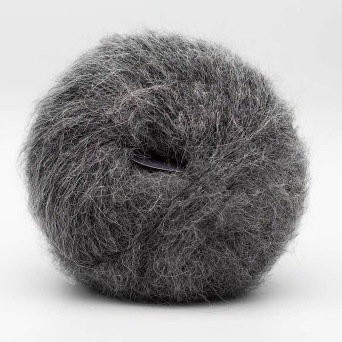 Baby Silk FLUFFY Solid Grau meliert - Kremke Soul Wool