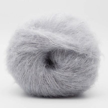 Baby Silk FLUFFY Solid Hellgrau - Kremke Soul Wool