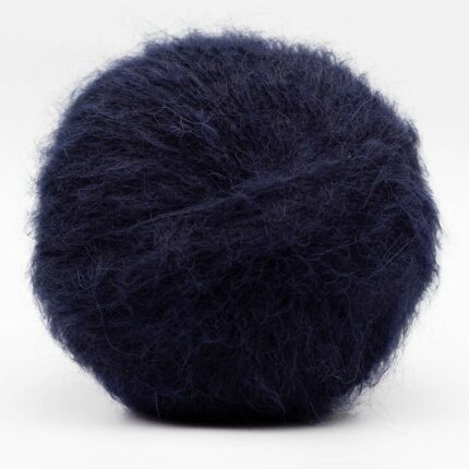 Baby Silk FLUFFY Solid Mitternachtsblau - Kremke Soul Wool