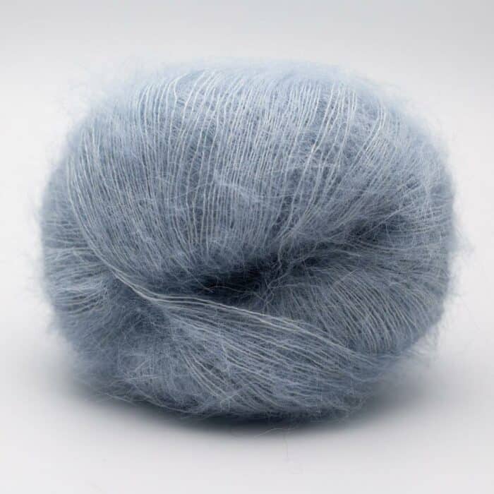 Baby Silk LACE solid Babyblau - Kremke Soul Wool