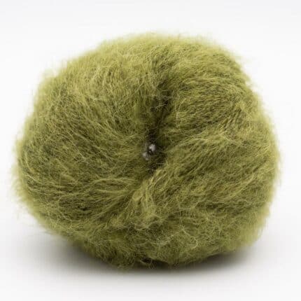 Baby Silk LACE solid Olive - Kremke Soul Wool