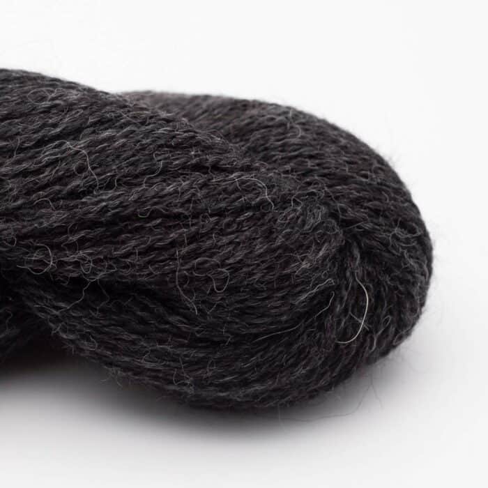 Babyalpaca 10/2 auf 50g RAS Anthrazit (ungefärbt) RAS - BC Garn