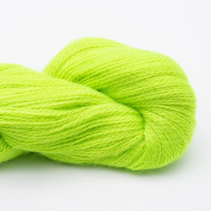 Babyalpaca 10/2 auf 50g RAS Neon Grün RAS - BC Garn