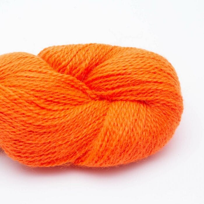 Babyalpaca 10/2 auf 50g RAS Neon Orange RAS - BC Garn