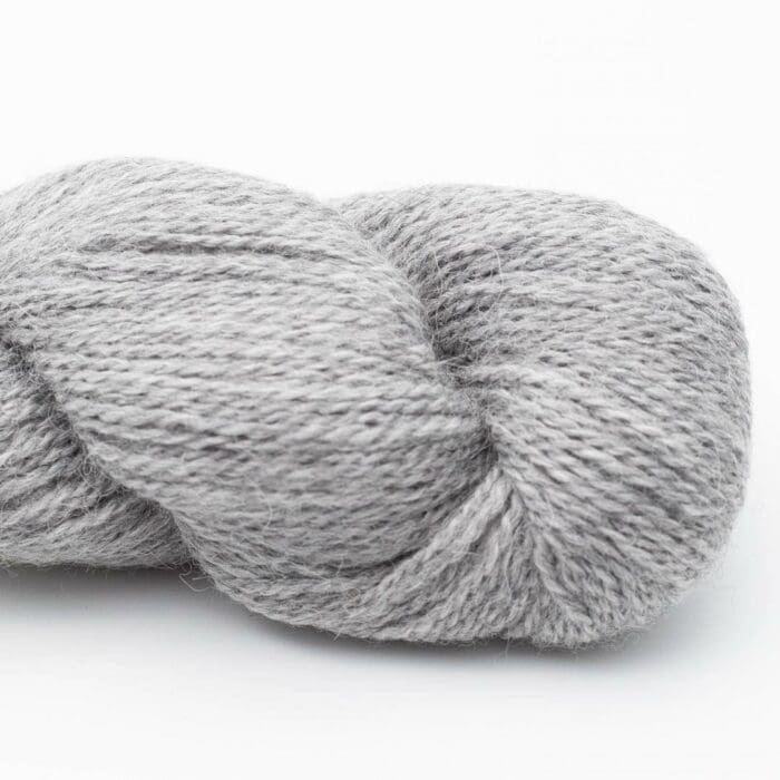 Babyalpaca 10/2 auf 50g RAS Stahlgrau RAS - BC Garn