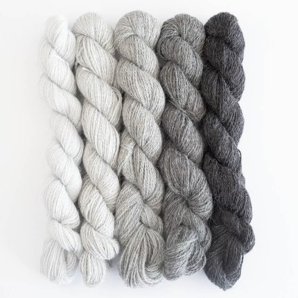 Babyalpaca 10/2 SET 125g Shades of Grey - BC Garn