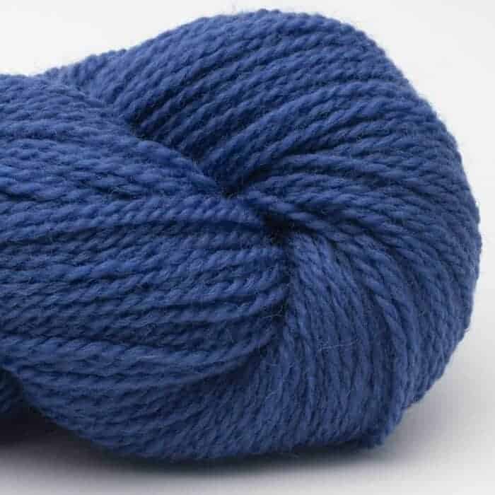 British Blue Wool FINGERING Midnight Blue - Erika Knight