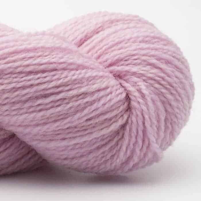 British Blue Wool FINGERING Pale Pink - Erika Knight