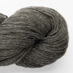 Chaski Merino Cotton Linen Blend Very Dark Grey Melange - Amano