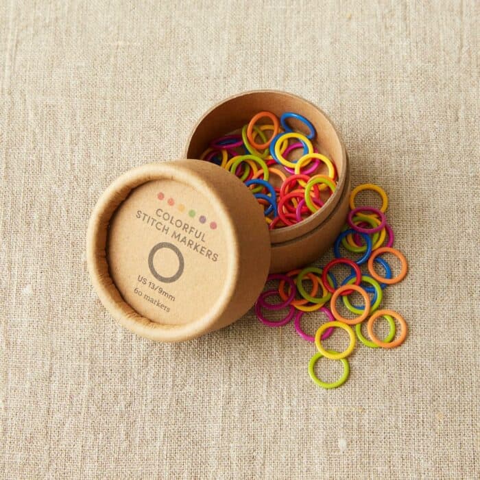 Colored Ring Stitch Marker - CocoKnits