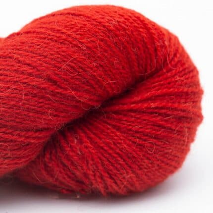 Dry Desert Camel 2-ply LIGHT fingering handgesponnen blushy reddish (red) - Nomadnoos