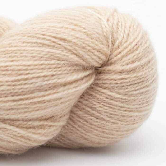 Dry Desert Camel 2-ply LIGHT fingering handgesponnen gobi sand (sand) - Nomadnoos