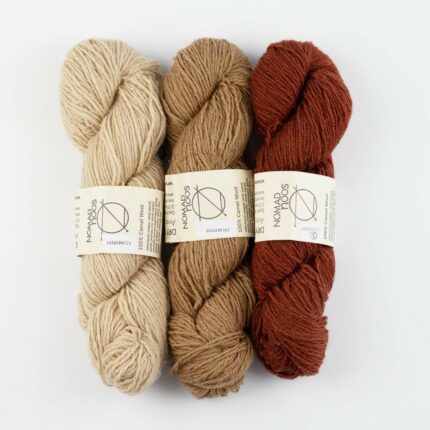 Dry Desert Camel 4-ply handgesponnen - Nomadnoos