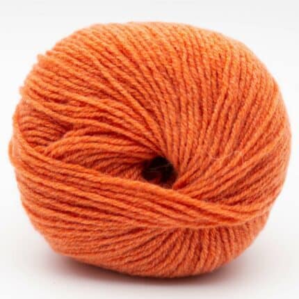 Eco Cashmere Fingering Papaya - Kremke Soul Wool