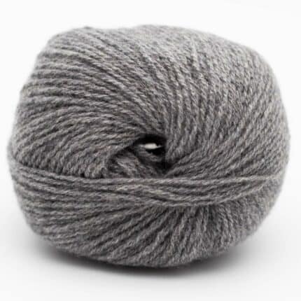 Eco Cashmere Fingering Stahlgrau meliert - Kremke Soul Wool