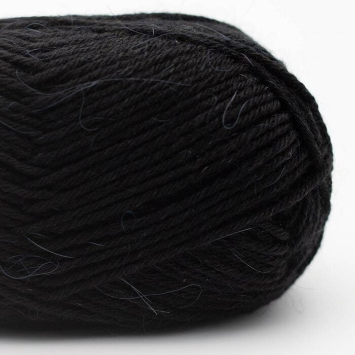 Edelweiss Alpaka 6fach 50g Schwarz - Kremke Soul Wool