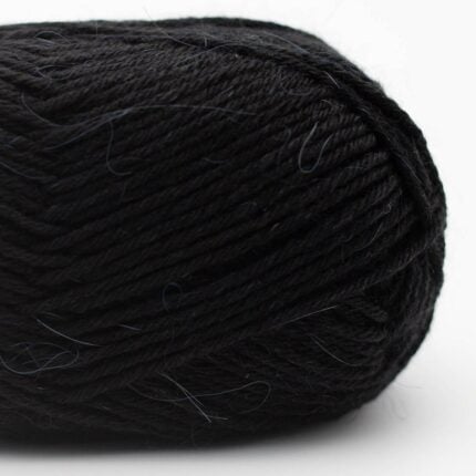 Edelweiss Alpaka 6fach  Schwarz - Kremke Soul Wool