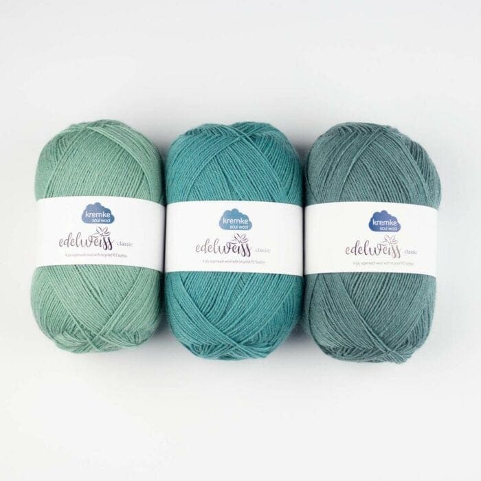 Edelweiss CLASSIC 4fach 100g non-superwash - Kremke Soul Wool