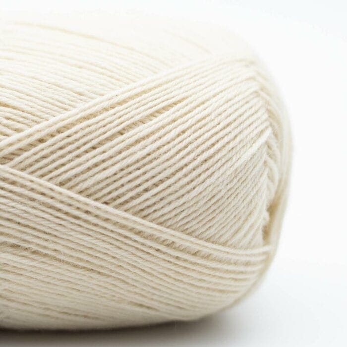 Edelweiss CLASSIC 4fach 100g non-superwash Naturweiß - Kremke Soul Wool