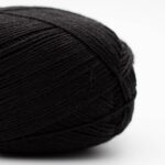 Edelweiss CLASSIC 4fach 100g non-superwash Schwarz - Kremke Soul Wool